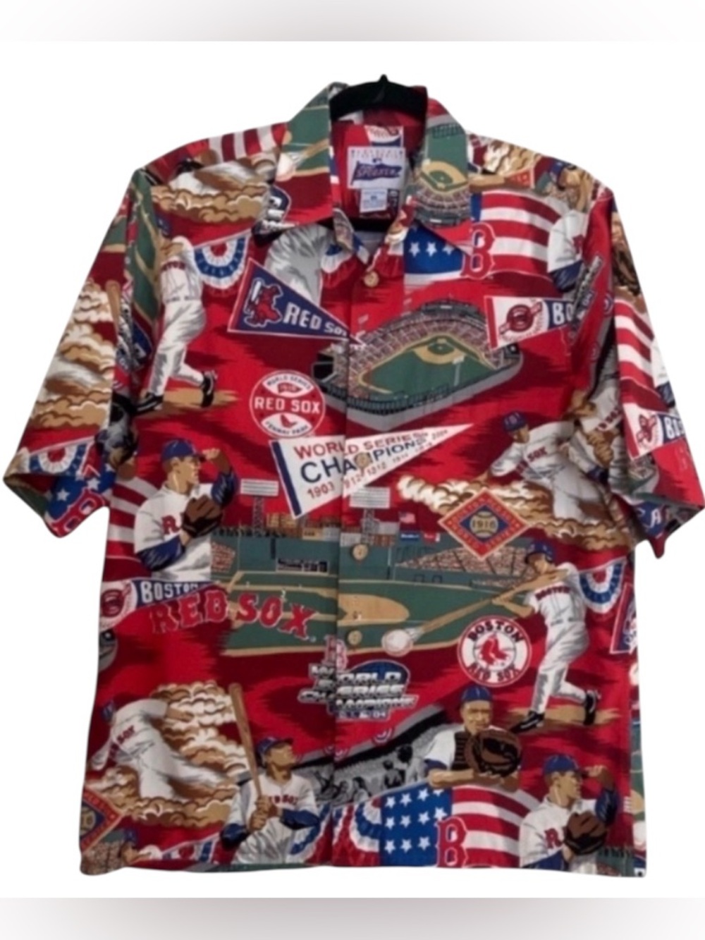 Red Sox World Series 2004  Y2K Reyn Spooner Camp Shirt Women/Mens Mint Condition